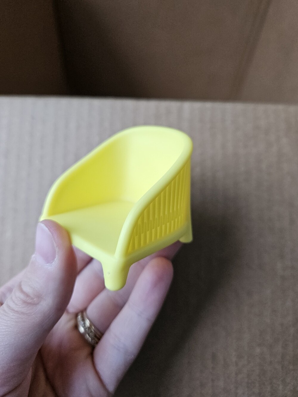 🖤10/$10 Fisher-Price Little People Replacement Piece Yellow Chair
